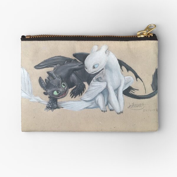 Toothless and Lightfury Zipper Pouch