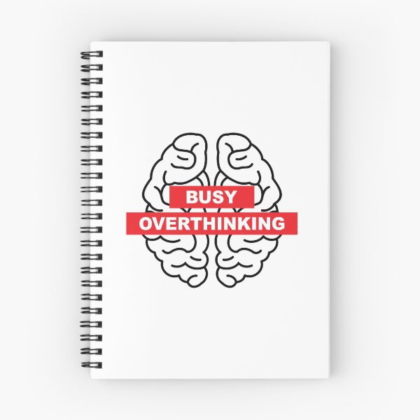 Item preview, Busy Overthinking -  Brain designed and sold by AmpersandCuster.
