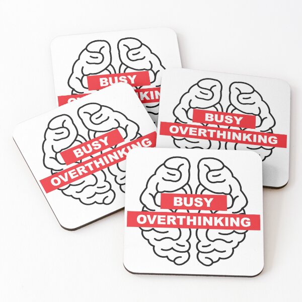 Item preview, Busy Overthinking -  Brain designed and sold by AmpersandCuster.