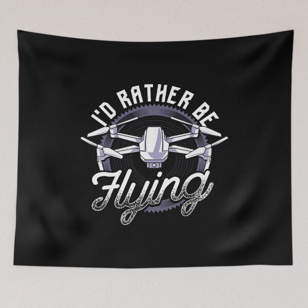 Item preview, I'd Rather Be Flying Drone Pilot Hobby Droning designed and sold by perfectpresents.