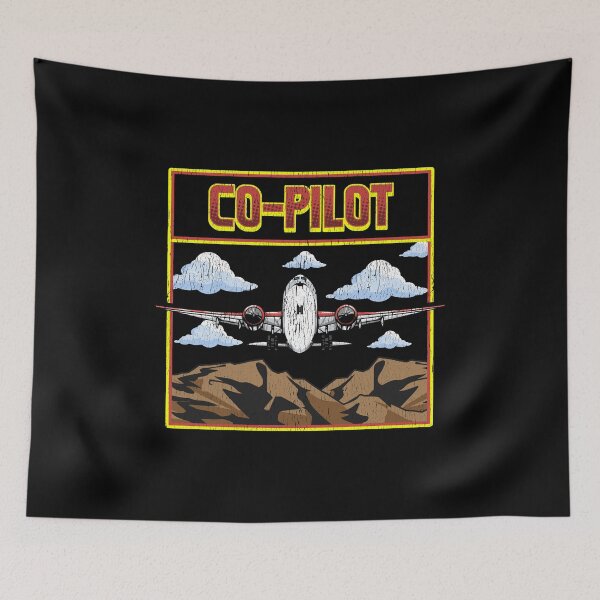 Item preview, Cute Airplane Co-Pilot Awesome Copilot Friend designed and sold by perfectpresents.