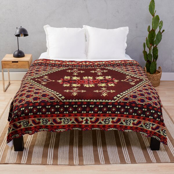 Bohemian bed outlet throw