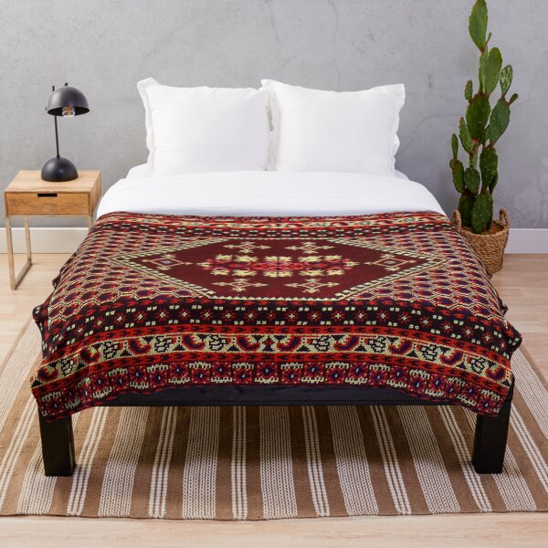 beautiful design of Moroccan style Throw Blanket