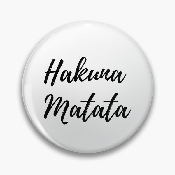 Item preview, Hakuna Matata Design (No Worries) designed and sold by Puffoo.