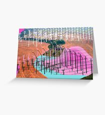 Human Landscape Greeting Card