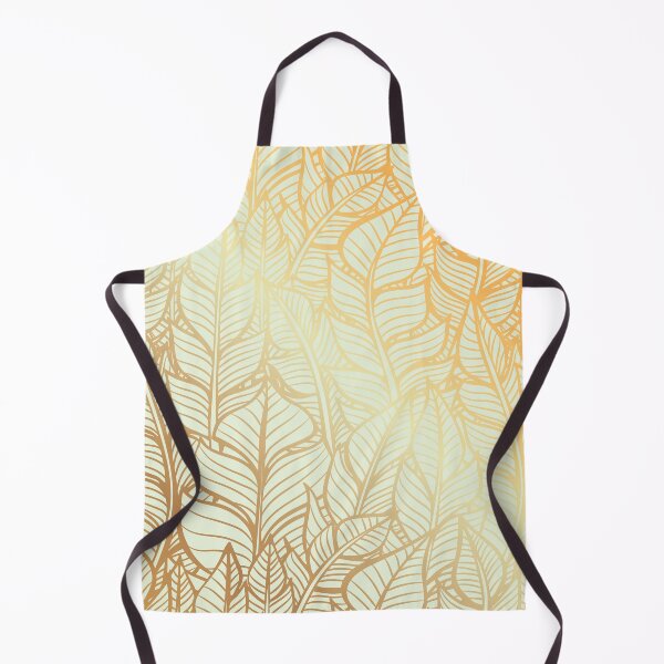 Item preview, Bohemian Gold Feathers Illustration With White Shimmer designed and sold by Vic Torys ☆.