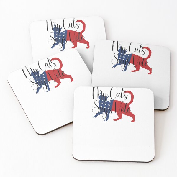 Item preview, My Cats Says Vote - Christmas cat 2020 - Halloween cat gift 2020 designed and sold by Run to Creations.