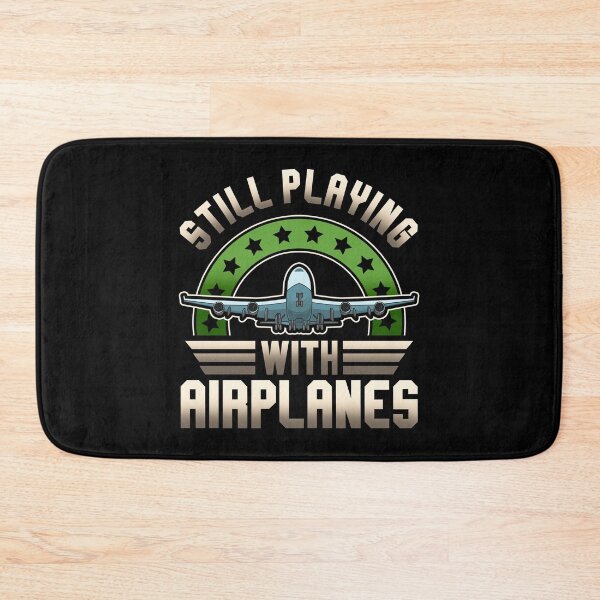 Item preview, Funny Pilot Still Playing With Airplanes Pun designed and sold by perfectpresents.