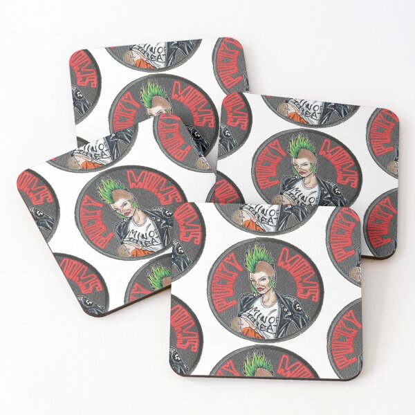 Item preview, Minerva OG Punky Moms Patch Logo Red designed and sold by PunkyMoms.