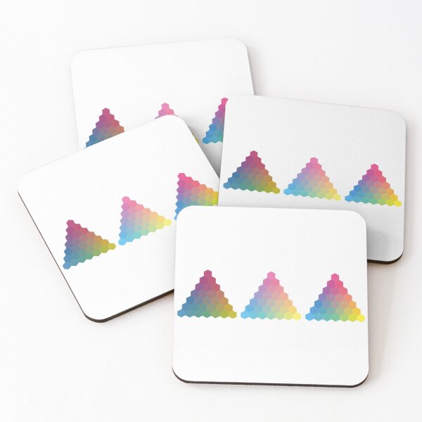 Item preview, Honeycomb Colour Triangle designed and sold by JuxtaHead.