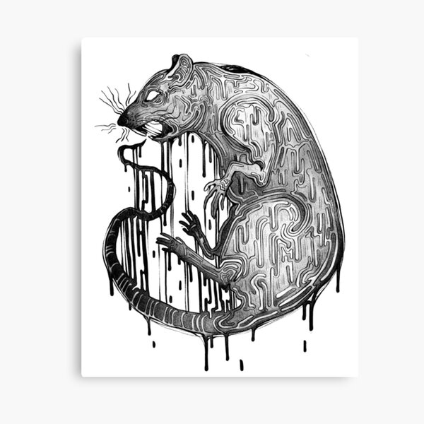 print with a mouse battle mouse print Drawing portrait of a mouse design for a mouse tattoo. Mouse drawing