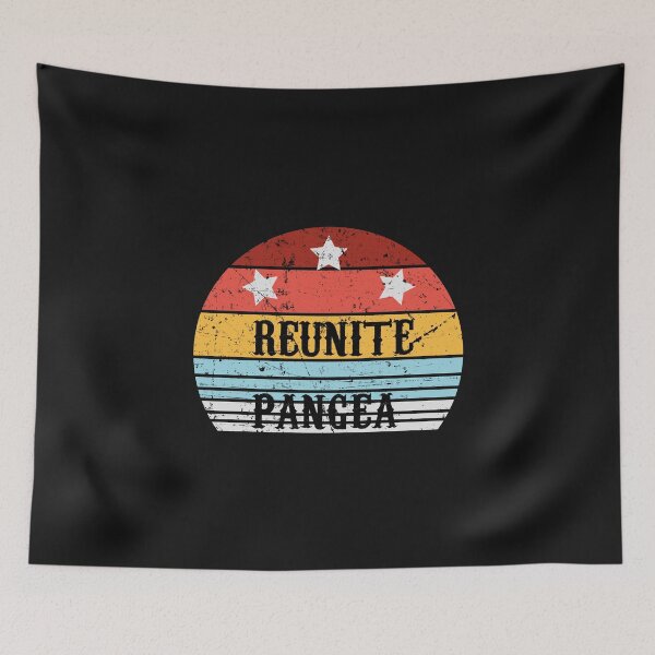 Item preview, Reunite Pangea Campaing Join Us! Vintage old retro distressed Style designed and sold by tinypurpleland.