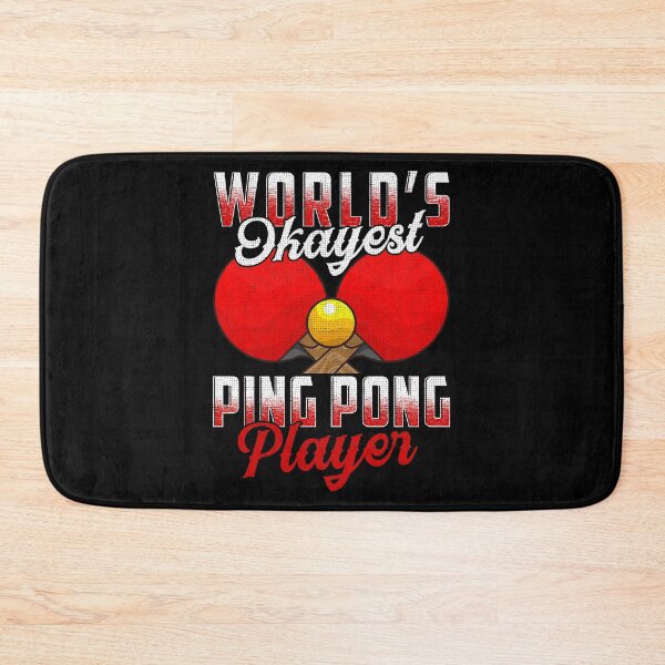 Item preview, World's Okayest Ping Pong Player Pun Table Tennis designed and sold by perfectpresents.