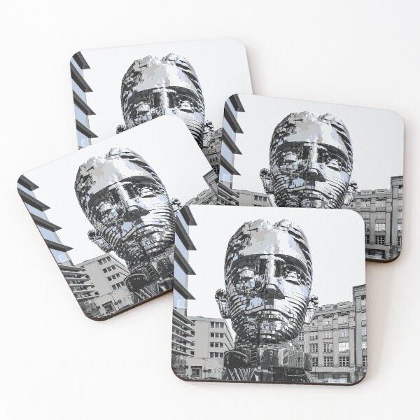 Item preview, Head of Franz Kafka sculpture Prague designed and sold by am-mantilla2156.