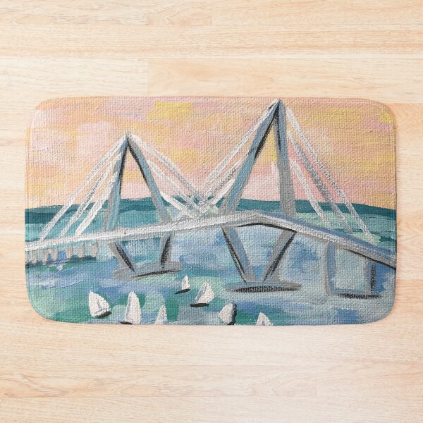 Item preview, Ravenel Bridge Charleston SC Abstract designed and sold by BissyCollective.