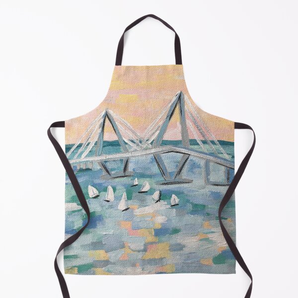 Item preview, Ravenel Bridge Charleston SC Abstract designed and sold by BissyCollective.