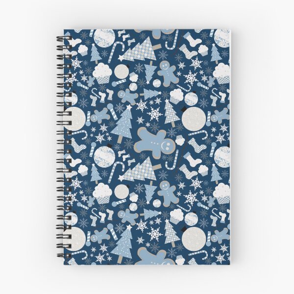 Item preview, Blue and Silver Christmas Delights designed and sold by Ariana Dagan.