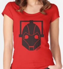 Geek Shirt #1 Cyberman Women's Fitted Scoop T-Shirt