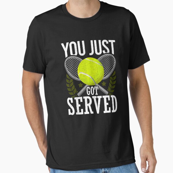 Item preview, You Just Got Served Tennis Racket Serve designed and sold by perfectpresents.