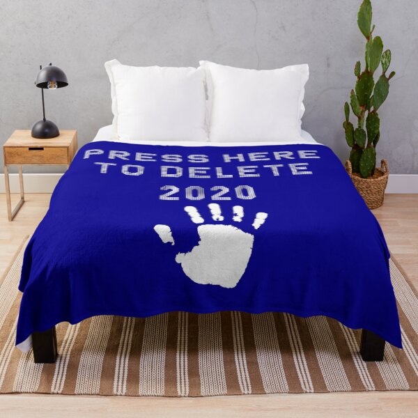 Item preview, Funny Press Here to Delete 2020 designed and sold by Dream-bubble.