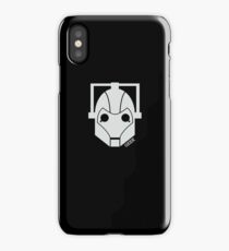 Geek Shirt #1 Cyberman (White) iPhone Case