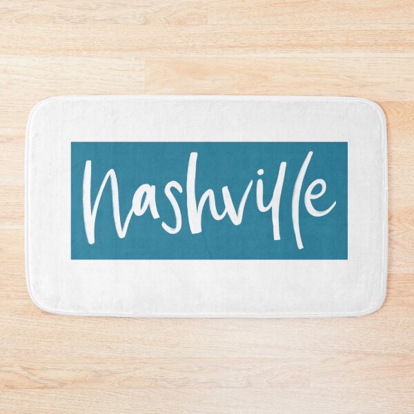 Item preview, nashville handlettered hometown graphic designed and sold by Cedarrue.