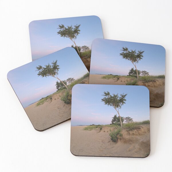 Item preview, Beach Sunset Backdrop on Tree designed and sold by CurbsideDeli.