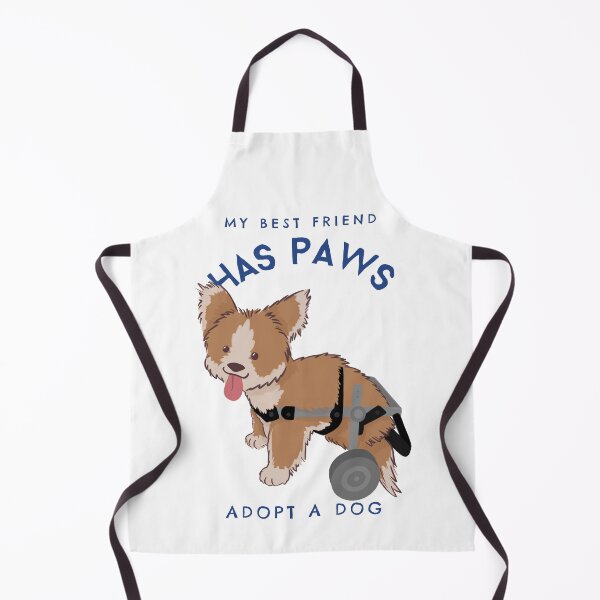 Item preview, My best friend has paws Adopt a Dog designed and sold by TamGustam.