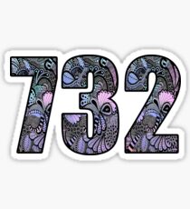 732 Doodle Sticker