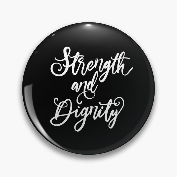 Item preview, Strength And Dignity - pro 31 25 designed and sold by amazingjoy.