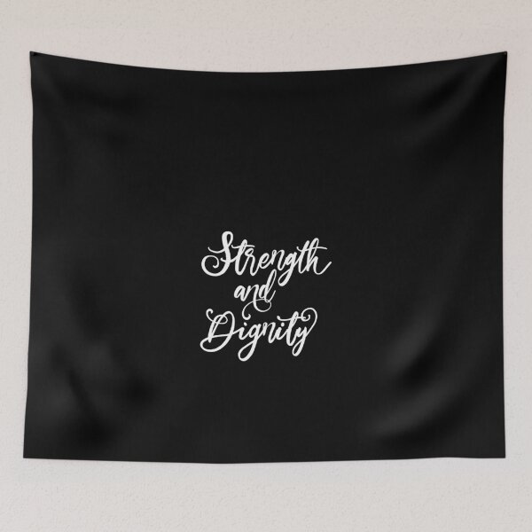 Item preview, Strength And Dignity - pro 31 25 designed and sold by amazingjoy.