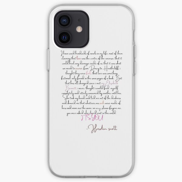 Lettre de Hardin Scott à Tessa Coque souple iPhone