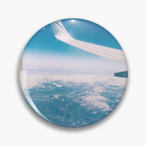 Item preview, Snowy Mountains Airplane Window designed and sold by daniash.