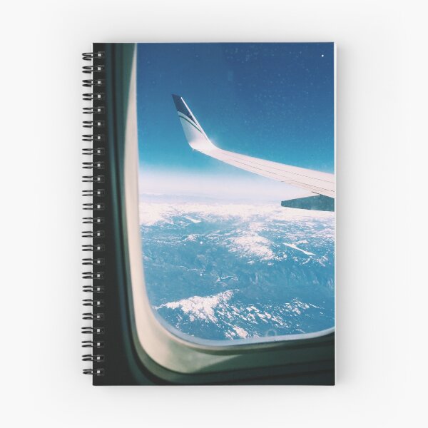 Item preview, Snowy Mountains Airplane Window designed and sold by daniash.