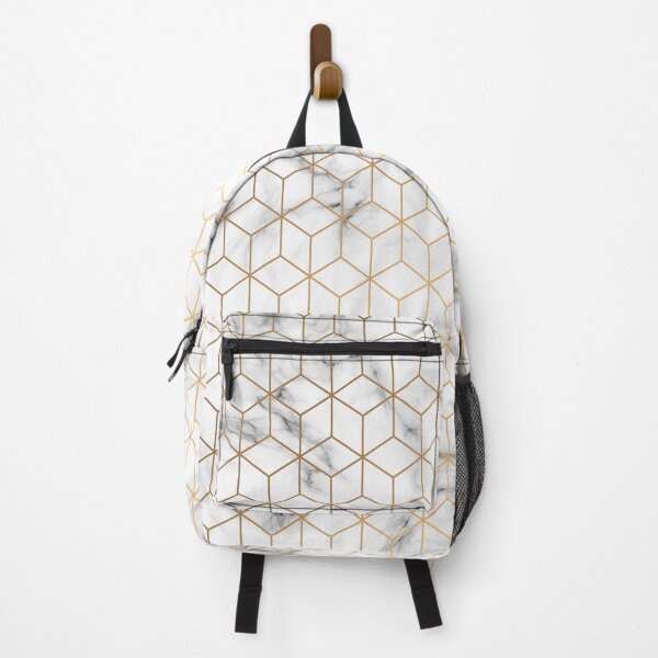 Item preview, Gold Geometric Pattern on Marble Texture designed and sold by Vic Torys ☆.