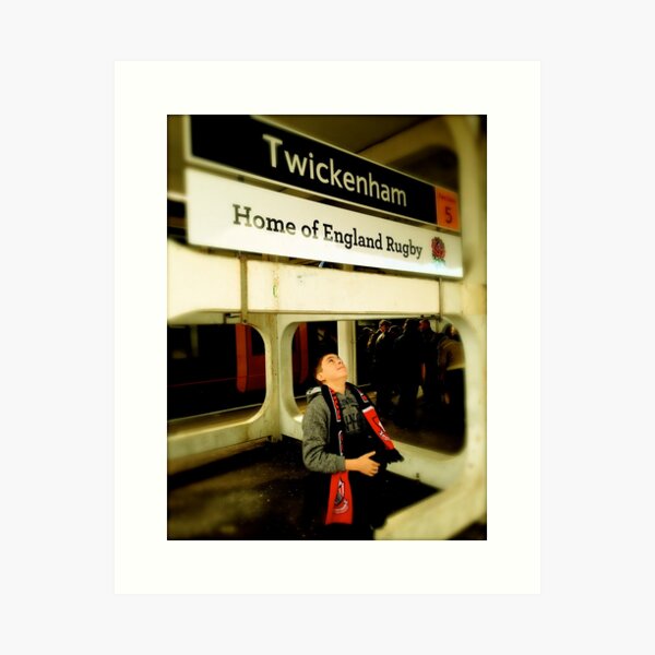 Twickenham - Home of England Rugby Art Print