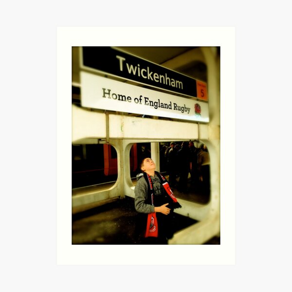 Twickenham - Home of England Rugby Art Print