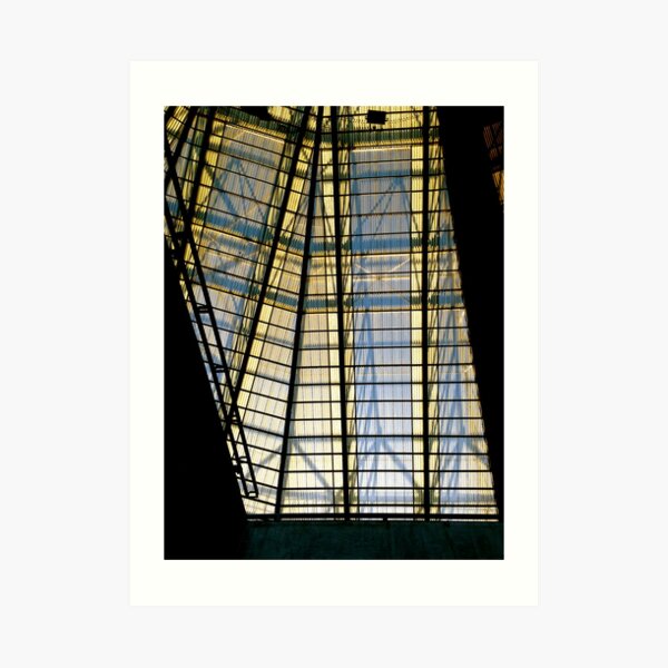 Twickenham stadium roof Art Print