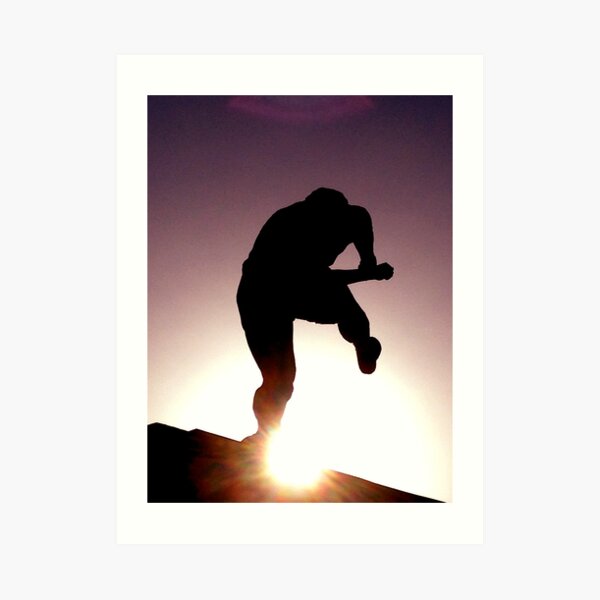 Kick Art Print