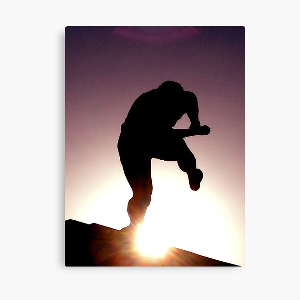 Kick Canvas Print