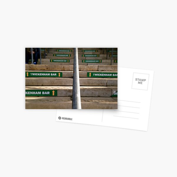 Twickenham bar Postcard