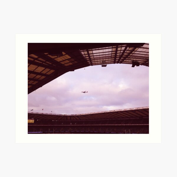 Plane. Twickenham. Art Print