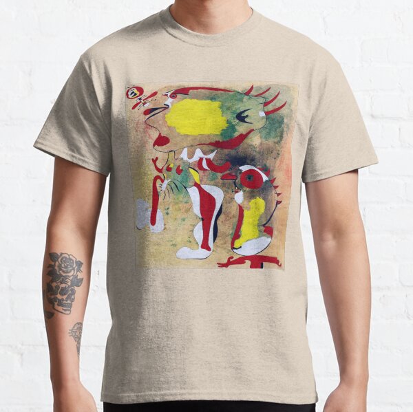 Joan Miró | 'Two Figures and a Dragonfly'- 'Deux personnages et une libellule' Classic T-Shirt