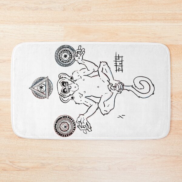 Item preview, Zen Monkey | A Meditating Monkey designed and sold by Jacob la Cour.
