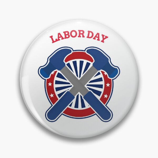 Item preview, Labor Day American Flag Colors Labor Union designed and sold by TamGustam.