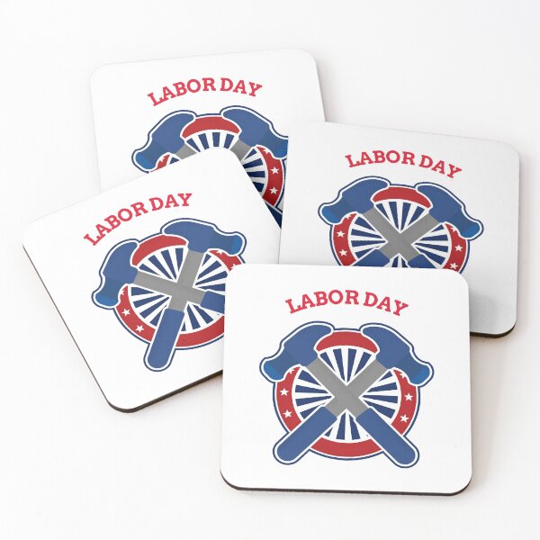 Item preview, Labor Day American Flag Colors Labor Union designed and sold by TamGustam.