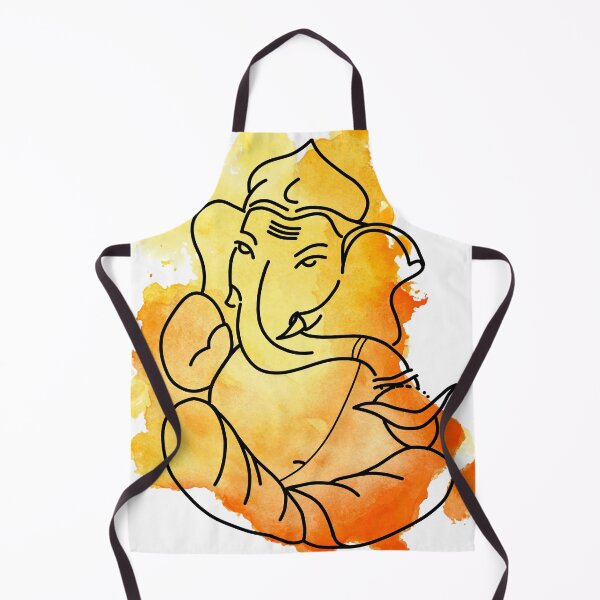 Item preview, Ganesh Watercolour Illustration designed and sold by MindscapeShop.