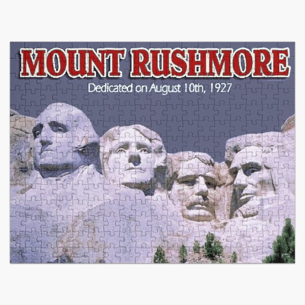 Item preview, MOUNT RUSHMORE; Presidents Sculpture Vintage Print designed and sold by posterbobs.