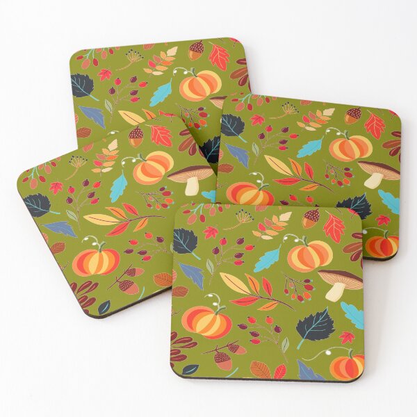 Item preview, Autumn Botanicals in Shades of Orange, Rust, Brown designed and sold by AlteredAtelier.