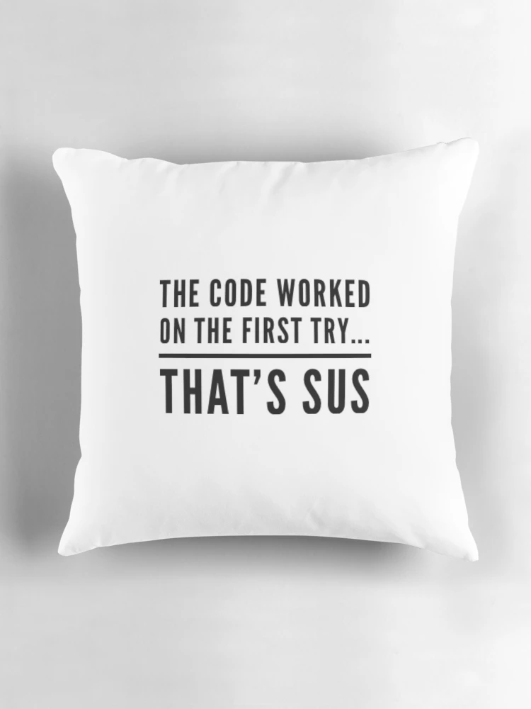 Thumbnail 3 of 4, Pillow, Coding Life designed and sold by RJBdesigns.